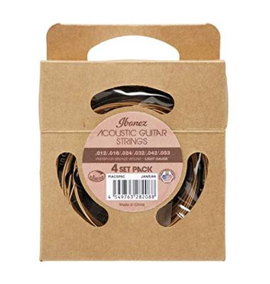 Ibanez PIACSP6C Phosphor Bronze Wound Light snaren voor akoestische westerngitaar (4 sets)