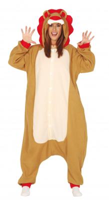 Jumpsuit Leeuw Volwassenen