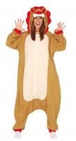 Jumpsuit Leeuw Volwassenen - thumbnail