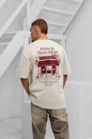 Black Bananas T-shirt Les Fleurs Heren Beige - Maat L - Kleur: Beige | Soccerfanshop - thumbnail