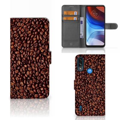 Motorola Moto E7i Power | E7 Power | Book Cover | Koffiebonen Motorola Moto E7i Power | E7 Power | Book Cover | Koffiebonen