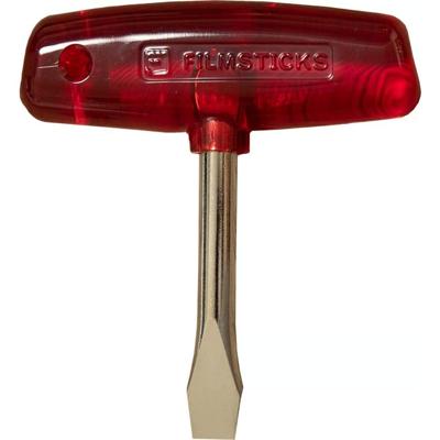 Filmsticks T-Handle Screwdriver - Standard Length in Red