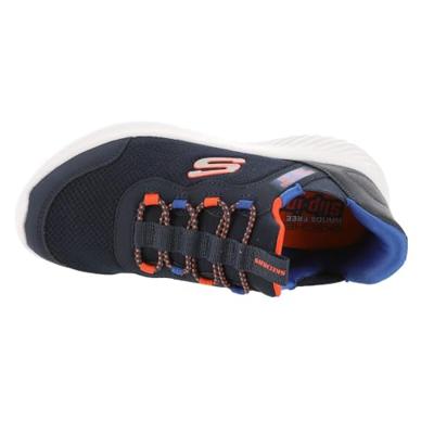 Slip-ins kinderschoenen 403822L Bounder - Brisk - Burst SKECHERS marineblauw