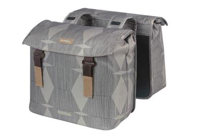 BASIL Tas elegance dubbel taupe 40-49l