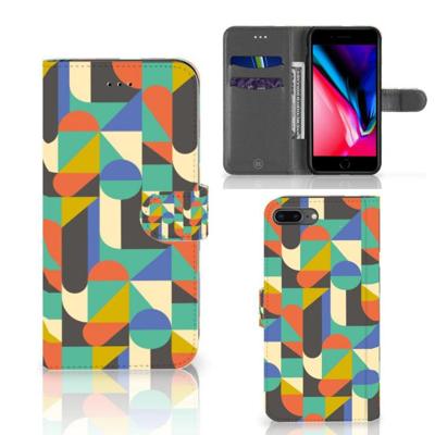 Apple iPhone 7 Plus | 8 Plus | Telefoon Hoesje | Funky Retro