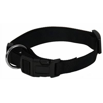 MARTIN SELLIER HALSBAND BASIC NYLON ZWART 25 MMX45-65 CM MARTIN SELLIER HALSBAND BASIC NYLON ZWART 25 MMX45-65 CM