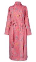 Pip Studio Pip Studio Les Fleurs Bathrobe Pink M - thumbnail