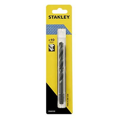 Stanley metaalboor 10 mm HSS-R STA50105 Stanley metaalboor 10 mm HSS-R STA50105