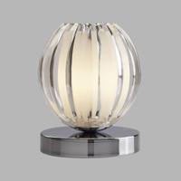 Searchlight TafellampClaw 14cm chroom met helder glas - EU1811CL - thumbnail