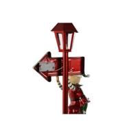 Kerstversiering Home ESPRIT Multicolour Elf 35 x 28,5 x 81 cm - thumbnail