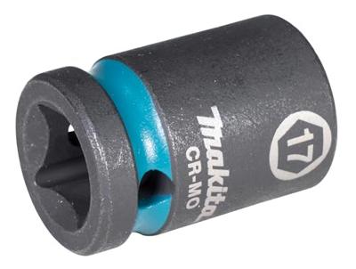 Makita E-16134 Impact Black Krachtdop 1/2" kort | 17 mm