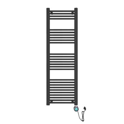 Elektrische Radiator BWS June 160x50 cm 700W Mat Zwart Boss & Wessing