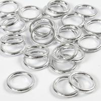 Creotime plastic ring zilver 25 stuks - thumbnail