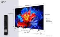 TCL 85P8K QLED TV 4K HDR UHD 85 inch Smart Google TV (Dolby Vision & Atmos, Motion Clarity Pro, FreeSync, Onkyo 2.1, spraakbediening, compatibel met Google Assistant, Google Cast) - thumbnail