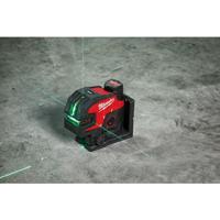 Milwaukee M12 CLL4P-0C Accu Kruislijnlaser met 4 punten 12V Basic Body in Transportkoffer - 4933479202 - thumbnail