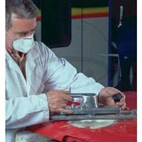 NORTON schuurstrook "multi-air plus" sandpaper p120 70x125mm - thumbnail