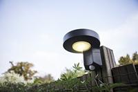 Solar downlight Buitenlamp zwart solar Lutec &apos;Diso&apos; downlighter led lamp 4000k - thumbnail