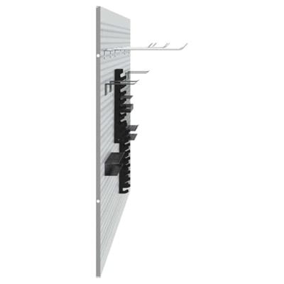 VidaXL Gereedschap wandpaneel 3 pcs grijs 150 x 1 x 60 cm