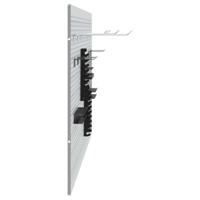 VidaXL Gereedschap wandpaneel 3 pcs grijs 150 x 1 x 60 cm - thumbnail