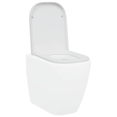 VidaXL Toiletzitting wit 47,5 x 35 x 3,6 cm duroplast VidaXL Toiletzitting wit 47,5 x 35 x 3,6 cm duroplast