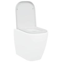 VidaXL Toiletzitting wit 47,5 x 35 x 3,6 cm duroplast - thumbnail
