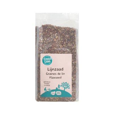 RAW lijnzaad gebroken - 400 gram