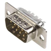 HARTING 09672095604 D-sub male connector 180 ° Aantal polen: 9 Soldeerkelk 1 stuk(s) - thumbnail