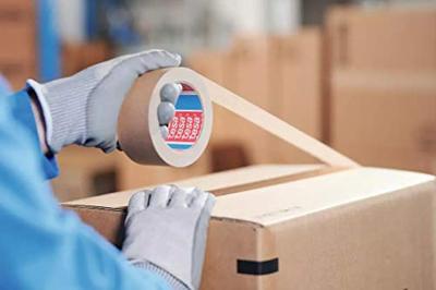 Tesa Verpakkingstape papier | zeemleer | lengte 50 m | breedte 50 mm | 6 stuks - 04713-00000-00 04713-00000-00