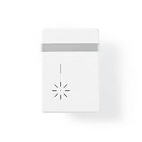 Nedis Draadloze Deurbelset | 3 V DC | 1x CR2032 | 80 dB | 300 m | IP44 | 36 Melodiën | Wit | 1 stuks - DOORB212WT DOORB212WT - thumbnail
