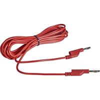 VOLTCRAFT MS5/RT Meetsnoer Banaanstekker 4 mm Banaanstekker 4 mm 5.00 m Rood 1 stuk(s) - thumbnail