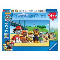 Ravensburger PAW Patrol puzzelset Dappere honden - 2 x 24 stukjes - thumbnail