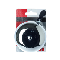 Simson fietsbel dingdong large 80mm chroom op kaart - thumbnail