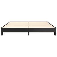 Bedframe kunstleer zwart 180x200 cm - thumbnail