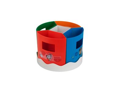 Bureau-organizer (blauw/groen/oranje/rood)