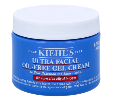 Kiehls - Kiehl's Ultra Facial Oil-Free Gel-Cream 50ml Make-up verwijderaar en reiniger