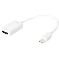 LogiLink CV0036B Adapter [1x Mini-DisplayPort stekker - 1x HDMI-bus] Wit 15.00 cm - thumbnail