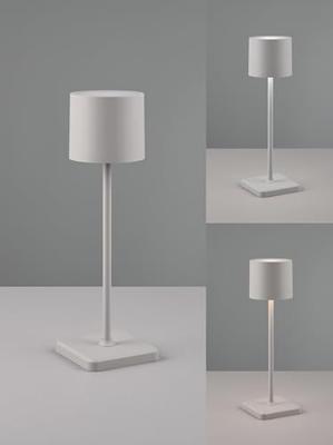 Trio Oplaadbare tafellampFernandez grijs buiten - R54096177