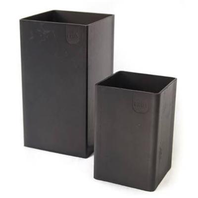 Metalen opbergbakjes - set à 2 stuks (M & XL)