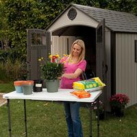 Multi-positie inklapbaar bijzettafeltje Colorbaby 122 x 61 x 56 cm - thumbnail