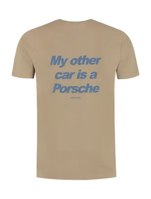 Pure Path My Other Car T-Shirt Heren Bruin - Maat XL - Kleur: Taupe | Soccerfanshop Pure Path My Other Car T-Shirt Heren Bruin - Maat XL - Kleur: Taupe | Soccerfanshop