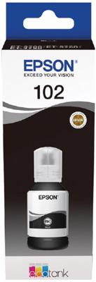 Epson 102 EcoTank inktfles Inkt Zwart Epson 102 EcoTank inktfles Inkt Zwart