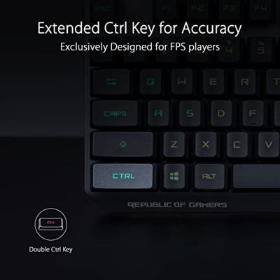Asus ROG Strix Scope RX TKL Wireless Deluxe Zwart Azerty Frans - thumbnail