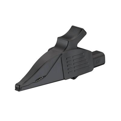 Stäubli XDK-1033/I-2 Veiligheids-krokodilklem Steekaansluiting 4 mm CAT IV Zwart Stäubli XDK-1033/I-2 Veiligheids-krokodilklem Steekaansluiting 4 mm CAT IV Zwart
