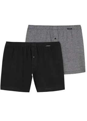 2-Pack heren wijde boxershort - Tension - 100% katoenen losse heren boxershort