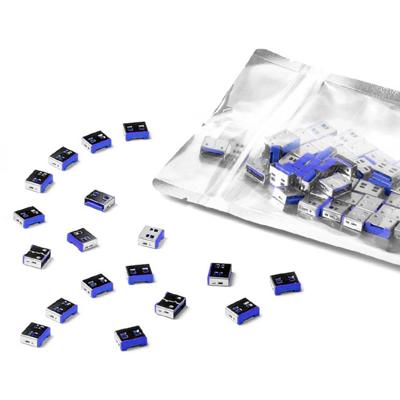 Smartkeeper UL03P2DB USB-A-poortslot Set van 100 stuks Donkerblauw Zonder sleutel Smartkeeper UL03P2DB USB-A-poortslot Set van 100 stuks Donkerblauw Zonder sleutel