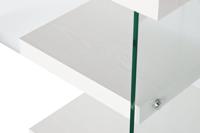 Bureau DKD Home Decor Wit Transparant Kristal Hout MDF 120 x 50 x 76 cm - thumbnail