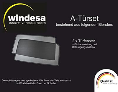 Sonniboy zonneschermen passend voor Skoda Superb 4 deurs 2008-2015 CL78168