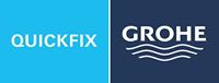 Grohe QuickFix Start verhoogde keukenmengkraan rond chroom - thumbnail