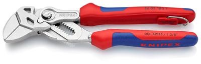Knipex Sleuteltang 35 mm - 1 3/8 - 86 05 180 T BK - 8605180TBK Knipex Sleuteltang 35 mm - 1 3/8 - 86 05 180 T BK - 8605180TBK
