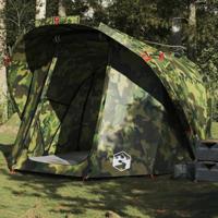 VidaXL Vistent 4-persoons waterdicht camouflage - thumbnail